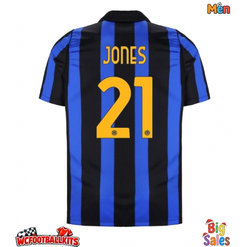 Inter Milan Curtis Jones #21 Replica Home Stadium Shirt 2026-27 Short Sleeve